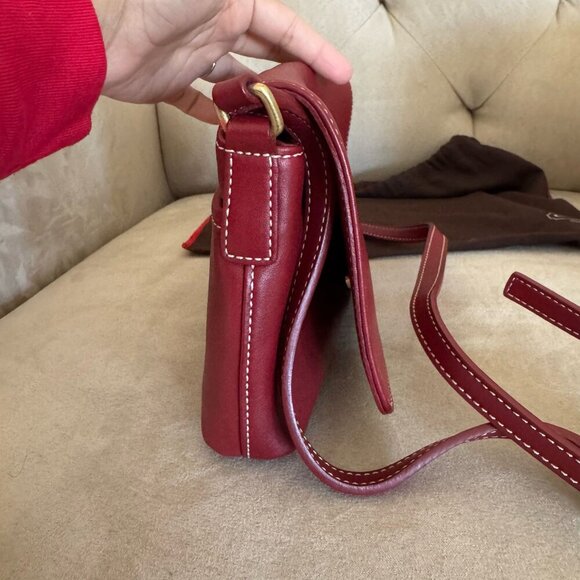 Coach Shoulder  leather Bag, Red, Model No. G33-9599 with dust bag - Picture 3 of 13